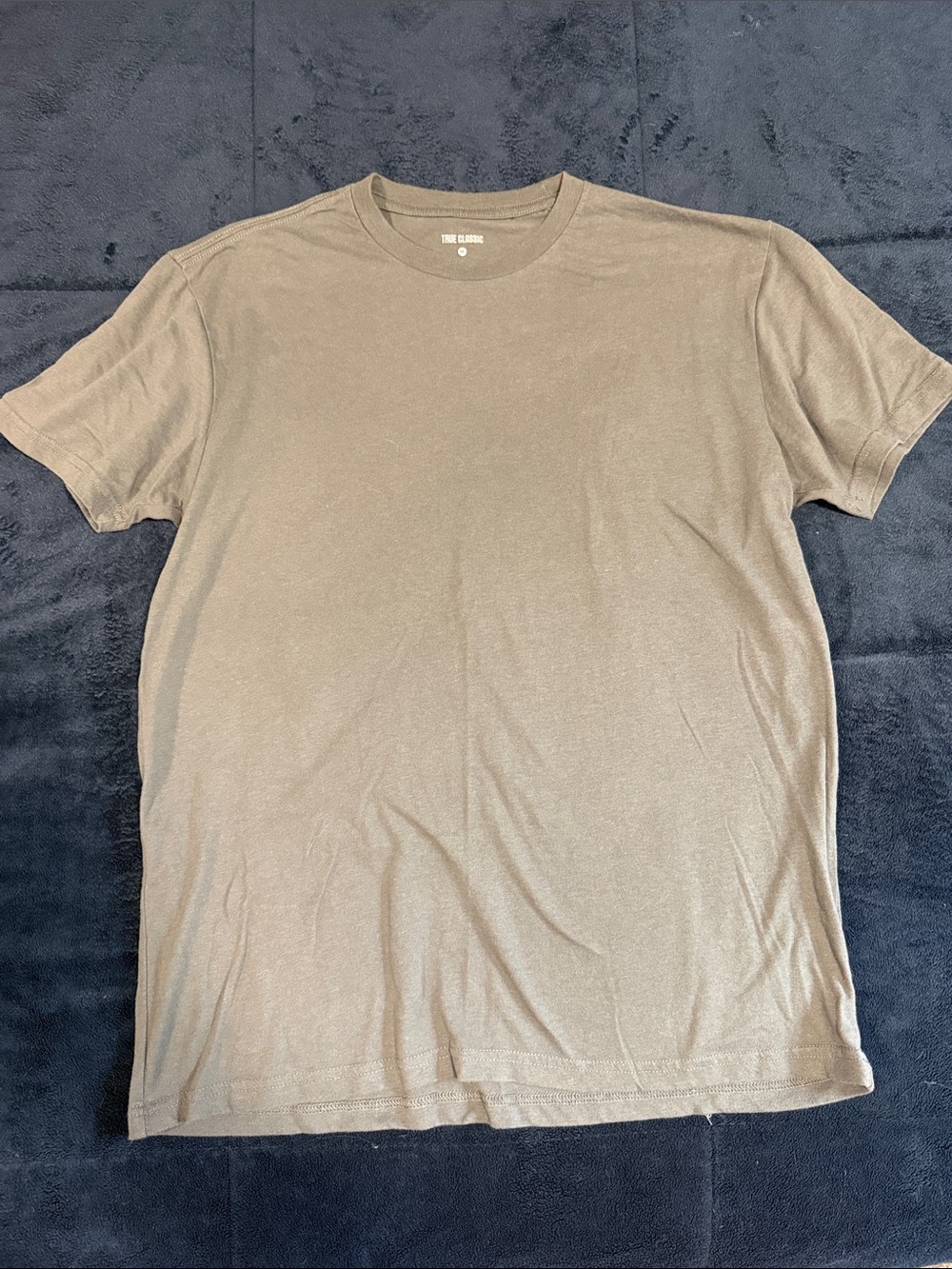 Men's Short Sleeve Crew Neck Tee in Gray
